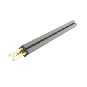 Rola fibra optica 2 fibre flat drop SM, 2000m, 100N, intarziere la flacara, protectie apa, LSZH, int/ext - SAMM "002F-U-(ZN-2P)H-1x2-A2"