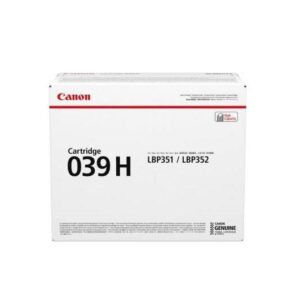 Toner Original Canon Black, CRG-039H, pentru I-Sensys LBP 351X|LBP 352X, 25K, (timbru verde 1.2 lei) , "0288C001AA"