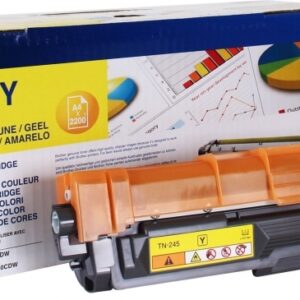 Toner Original Brother Yellow, TN245Y, pentru HL-3140|3170|DCP-9015|9020| MFC-|9140|9340, 2K,"TN245Y"