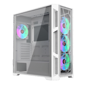 Carcasa RAIJINTEK PONOS ULTRA TG4, ATX, Alb "0R20B00227" (timbru verde 0.32 lei)