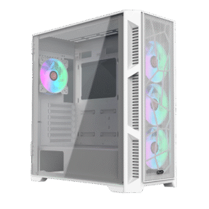 Carcasa RAIJINTEK PONOS ULTRA MS4, ATX, Alb  "0R20B00228" (timbru verde 0.08 lei)