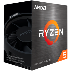 CPU AMD Ryzen 5 4500, skt AM4, AMD Ryzen 5, frecventa 3.6 GHz, turbo 4.1 GHz, 6 nuclee, putere 65 W, "100-100000644BOX"
