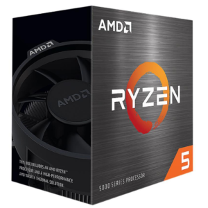 CPU AMD Ryzen 5 5600, skt AM4, AMD Ryzen 5, frecventa 3.6 GHz, turbo 4.2 GHz, 6 nuclee, putere 65 W, "100-100000927BOX"