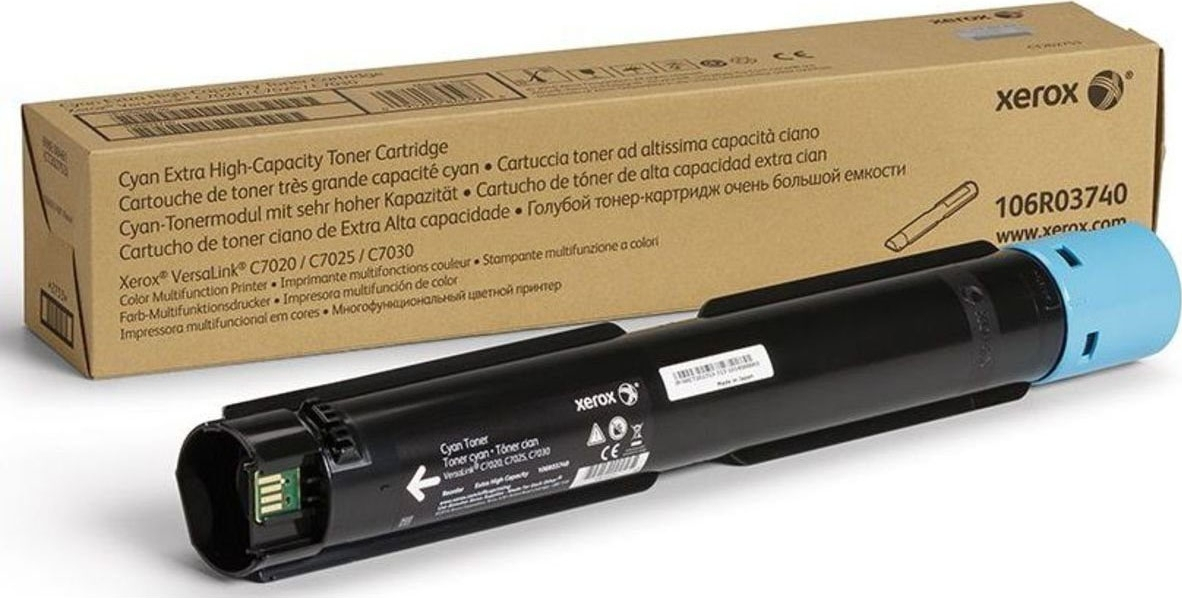 Toner Original Xerox OSG Cyan, 106R03748, pentru 7020|C7025|C7030, 16.5K, (timbru verde 1.2 lei) , "106R03748"