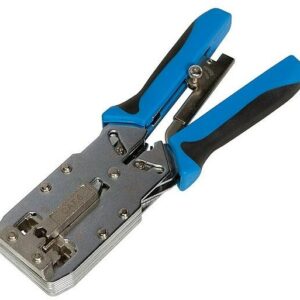 CLESTE sertizare mufe, LOGILINK, functii: sertizare mufe, decupare si taiere cablu, pentru mufe RJ11/ RJ45 Cat.6. "WZ0035"