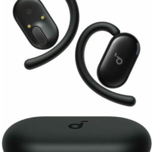 Casti TWS Anker "SoundcoreV20i", tip butoni, utilizare multimedia, Bluetooth 5.3, 4 x mic, durata baterie pana la 36 ore, IP55, ANC A.I., negru, "A3876G11" (timbru verde 0.18 lei) - 0194644037581