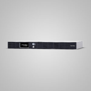 UPS CYBER POWER Line Int. cu sin. simulata, cu management, Rack 1U, LCD, 1500VA/900W, AVR, 6x IEC, baterie 4x 6V/9Ah, incarcare pana la 8h, USB, 2x RJ45, RS232, slot SNMP, hot-swapp, tehn. GreenPower, "OR1500ERM1U" (timbru verde 11 lei)