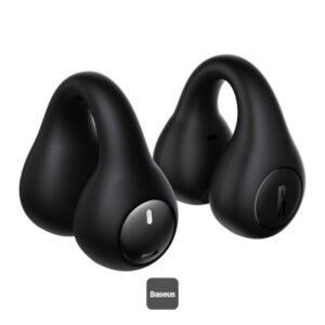 CASTI Baseus AirGo AS01 Open-Ear TWS, pt smartphone, wireless, bluetooth 5.3, microfon pe casca, 25 ore durata baterie, negru "A00069101113-00" (timbru verde 0.18 lei) - 6932172655396