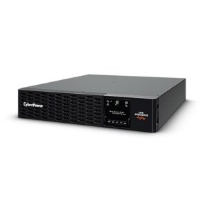 UPS CYBER POWER Line Int. cu sin. pura, cu management, Rack 2U, LCD, 3000VA/3000W, AVR, 8x IEC, baterie 4x 12V/9Ah, incarcare pana la 3h, USB, 2x RJ45, RS232, slot SNMP, APFC, EPO, hot-swapp, tehn. GreenPower, "PR3000ERT2U" (timbru verde 40 lei)