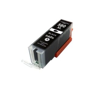 Cartus Cerneala Original Canon Black, PGI-580XLB, pentru Pixma TR7550|TR8550|TS6150|TS6250|TS705|TS8150|TS8250|TS9150|TS9155|TS9550, 400ml, (timbru verde 0.15 lei), "2024C001AA"