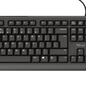 Trust Primo Full-size keyboard silent, "TR-23880" (timbru verde 0.8 lei)