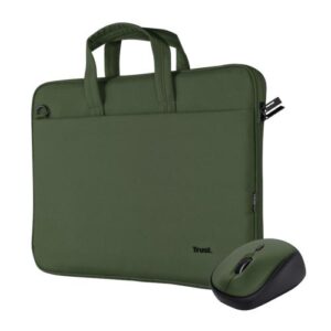 TRUST Bologna Laptop Bag And Mouse Set Green "24989"