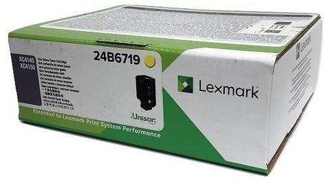 Toner Original Lexmark Yellow, 24B6719, pentru XC4140|XC4143|XC4150|XC4153, 13K, (timbru verde 1.2 lei)"24B6719"