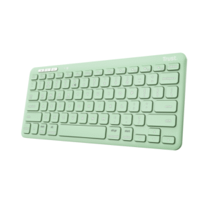 TASTATURI Trust LYRA Compact Wireless and rechargeable Keyboard Green US "25096" (timbru verde 0.8 lei)