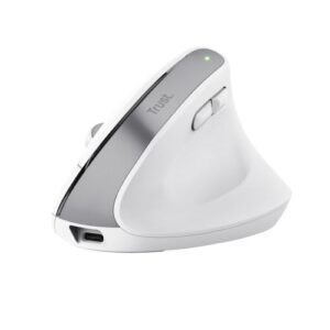 TRUST BAYO+ ERGONOMIC WIRELESS MOUSE WHT "25399" (timbru verde 0.18 lei)