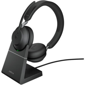 JABRA Evolve2 65 Link380c MS Stereo Stand Black "26599-999-889" (timbru verde 0.8 lei)