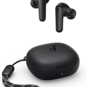 Casti TWS Anker "R50i", tip butoni, utilizare multimedia, Bluetooth 5.3, 2 x mic, durata baterie pana la 30 ore, IPX5, negru, "A3949G12" (timbru verde 0.18 lei) - 0194644199432