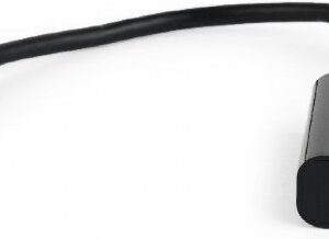CABLU video GEMBIRD, adaptor HDMI (T) la VGA (M), 15cm, rezolutie maxima Full HD (1920 x 1080) la 60Hz, negru, "A-HDMI-VGA-04" (timbru verde 0.08 lei)