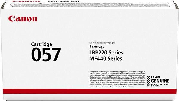 Toner Original Canon Black, CRG-057, pentru I-Sensys LBP 223|LBP 226|LBP 233|LBP 228|MF 443|MF 445|MF 446|MF 449, 3.1K, (timbru verde 1.2 lei) , "3009C002AA"