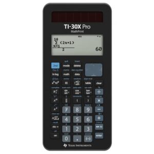 CALCULATOR de BIROU Texas Instruments TI-30X PRO MathPrint, advanced scientific calculator "30XPROMP/TBL/2E7" (timbru verde 0.18 lei)