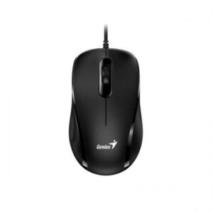 MOUSE Genius, "DX-101", PC sau NB, cu fir, USB, optic, 1200 dpi, butoane/scroll 3/1, , negru, "31010026401" (timbru verde 0.18 lei)