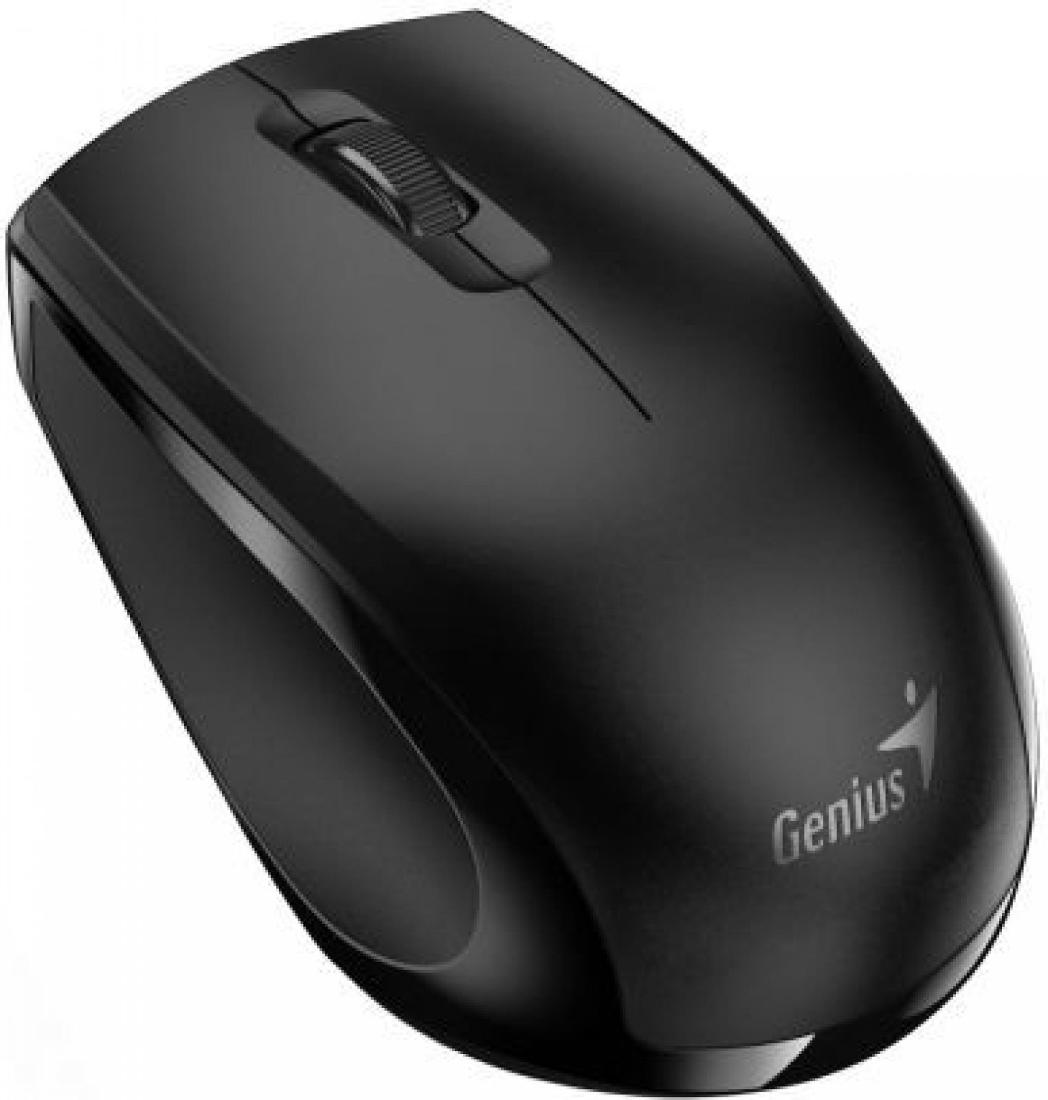 MOUSE Genius, "NX-8006S", PC sau NB, wireless, 2.4GHz, optic, 1200 dpi, butoane/scroll 3/1, , negru, "31030024400" (timbru verde 0.18 lei)