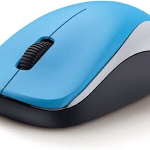 MOUSE Genius, "NX-7000", PC sau NB, wireless, 2.4GHz, optic, 1200 dpi, butoane/scroll 3/1, , albastru, "31030027402" (timbru verde 0.18 lei)