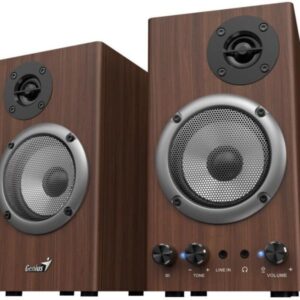 BOXE GENIUS 2.0, RMS: 16W (2 x 8W),  wood, "SP-HF500B" "31730047400" (timbru verde 4.00 lei)
