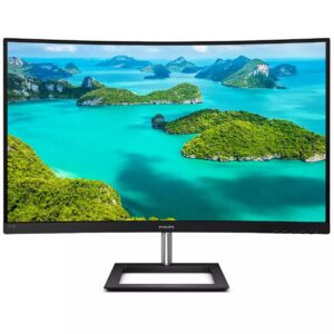 Monitor Philips Curbat 31.5" VA FHD 1920x1080 75Hz 4ms FlickerFree VGA HDMI DisplayPort 322E1C/00 ( timbru verde 7 lei )