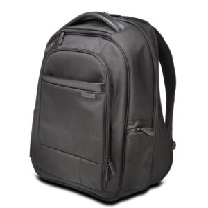 RUCSAC KENSINGTON, pt. notebook de max. 17 inch, 1 compartiment, buzunar frontal x 3 | buzunar lateral x 2, waterproof, poliester, negru, "K60381EU"