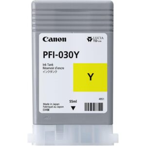Cartus Cerneala Original Canon Yellow, PFI-030Y, pentru IPF TM-240|IPF TM-340, 55ml, (timbru verde 1.2 lei),NOPP, "3492C001AA"