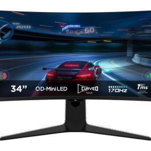 Monitor TCL 34" 34R83Q "34R83Q" (timbru verde 7 lei)