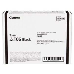 Toner Original Canon Black, CRG-T06, pentru IR 1643i|1643if, 20.6K, (timbru verde 1.2 lei) ,NOPP, "3526C002AA"