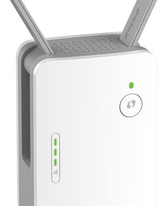 RANGE EXTENDER D-LINK wireless 1300Mbps, 1 port Gigabit, 2 antene externe, dual band AC1200, 2.4GHz & 5GHz, "DAP-1620"/45505676 (timbru verde 2 lei)