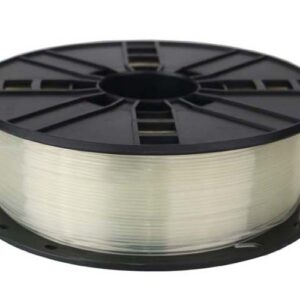 FILAMENT GEMBIRD pt. imprimanta 3d, PLA, 1.75mm diamentru, 1Kg / bobina, aprox. 330m, topire 190-220 grC, transparent, "3DP-PLA1.75-01-TR"
