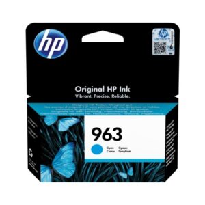 Cartus Cerneala Original HP Cyan, nr.963, pentru OfficeJet Pro 9010|9013|9014|9020|9023 , 700, (timbru verde 0.15 lei), "3JA23AE"