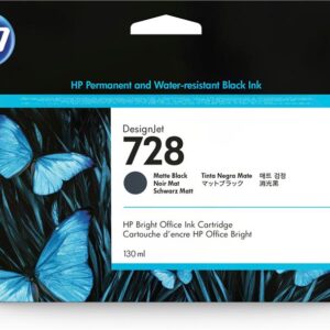 Cartus Cerneala Original HP Matte Black, nr.728, pentru DesignJet T730|DesignJet T830, , incl.TV 1.2incl.TV "3WX25A"
