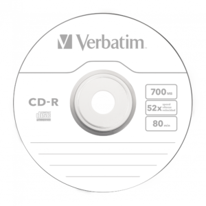 CD-R VERBATIM 700MB, VITEZA 52X, SUPRAFATA PROTECTIE EXTRA, SLIM CASE, 1 BUC, "43415"