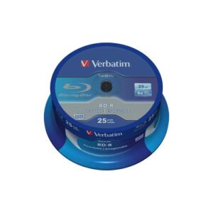 BD-R VERBATIM 25GB, VITEZA 6X, SET 25 BUC, "43837"