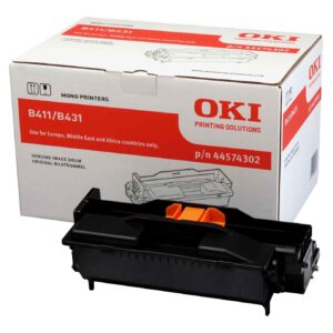Drum Unit Original Oki Black, 44574302, pentru B411|B431|B432|B512|MB 461|MB 471|MB 491|MB 492|MB 562, 25K, (timbru verde 0.8 lei) "44574302"