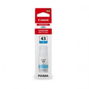 Cartus Cerneala Original Canon Cyan, GI-43C, pentru Pixma G540|G640, 3.7K, (timbru verde 0.15 lei), "4672C001AA"