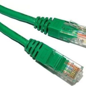 PATCH CORD UTP SPACER Cat5e, cupru-aluminiu, 0.25 m, verde, AWG26, "SP-PT-CAT5-0.25M-G" (timbru verde 0.08 lei)