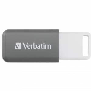 MEMORIE USB VERBATIM DATABAR 128GB USB 2.0, GRI "49456" (TIMBRU VERDE 0.03 LEI)