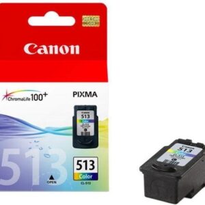 Cartus Cerneala Original Canon Color, CL-513, pentru Pixma IP2700|MP230|MP240|MP250|MP260|MP270|MP280|MP282|MP480|MP490|MP495|MX320|MX330|MX340|MX350|MX360|MX410|MX420 , 349, (timbru verde 0.15 lei), "BS2971B001AA"