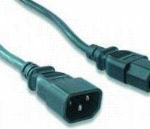 CABLU alimentare GEMBIRD prelungitor, 3m, intrare C14, iesire C13, 16A, certificare VDE, bulk, black, "PC-189-VDE-3M" (timbru verde 0.8 lei)