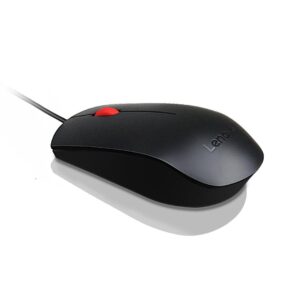 MOUSE LENOVO, PC sau NB, cu fir, USB, optic, 1600 dpi, butoane/scroll 3/1, , negru, "4Y50R20863" (timbru verde 0.18 lei)