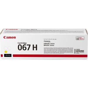 Toner Original Canon Yellow,CRG-067HY, pentru MF 651|MF 655|MF 657, 2.15K, incl.TV 1.2 RON, "5103C002AA"