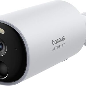 CAMERA IP Exterior Baseus B1, 2K QHD 2304 x 1296, acumulator integrat durata viata pana la 210 zile, unghi pana la 145 grade, IP67, dist. IR 30 m, tip lentila fixa 3 mm, 3 Mpx, wireless, mic, plastic, slot SD card, "S0SV002130" (timbru verde 0.8 lei)