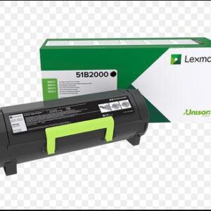 Toner Original Lexmark Black, 51B2000, pentru MS317|MS417|MS517|MS617|MX317|MX417|MX517|MX617, 2.5K, (timbru verde 1.2 lei) , "51B2000"