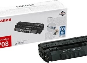 Toner Original Canon Black, CRG-708, pentru LBP-3300|LBP-3360, 2.5K, (timbru verde 1.2 lei) , "CR0266B002AA"